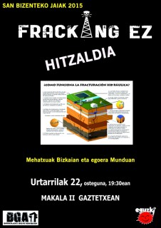 Fracking hitzaldi danbi barakaldo 2015-01-22 tx