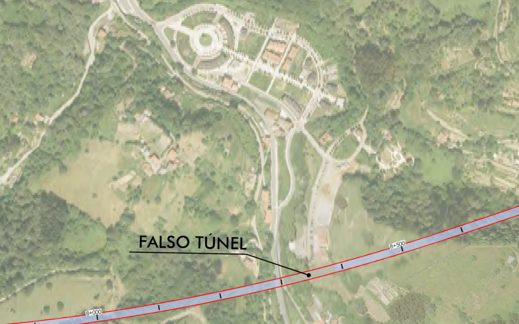 Falso túnel planteado para Gorostitza